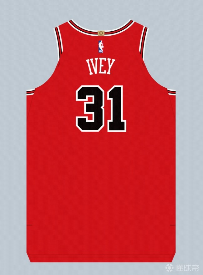 新号码新气象，艾维将在公牛改穿31号球衣，因为23号已经退役